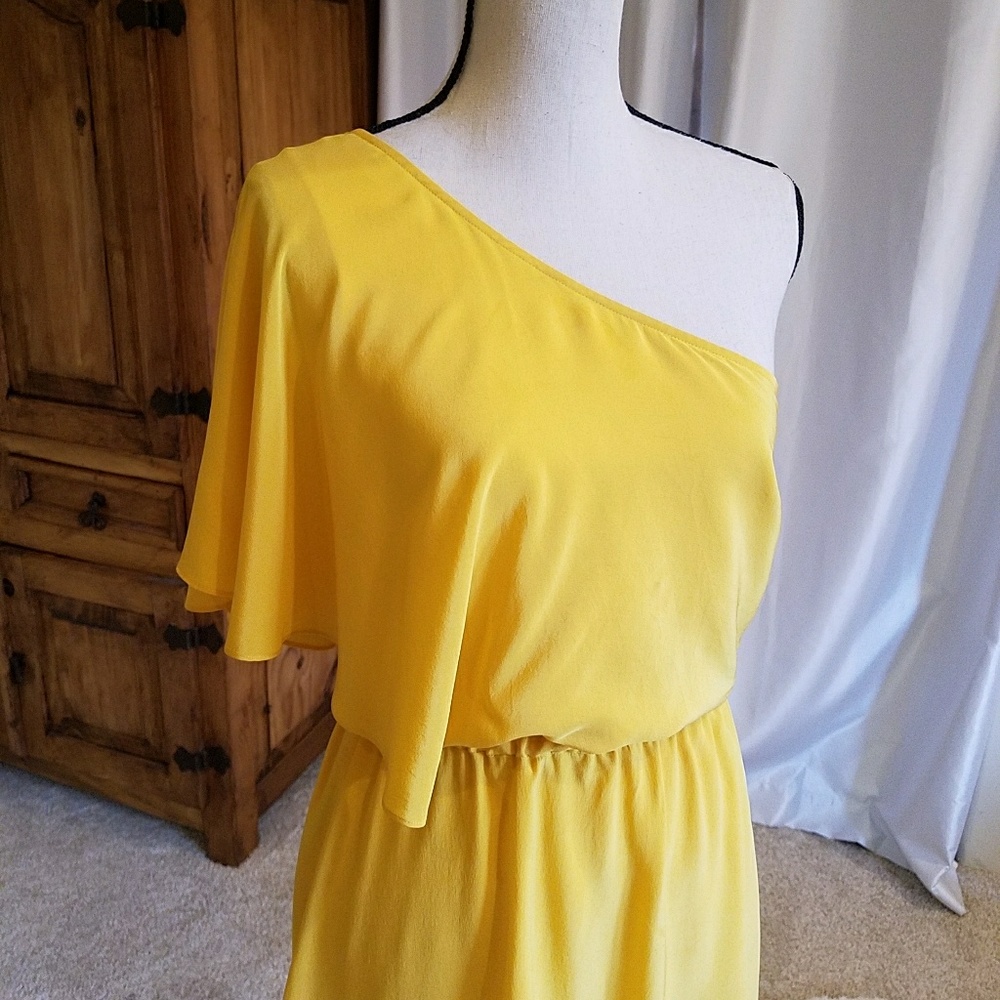 Tracy Reese One Shoulder Dress